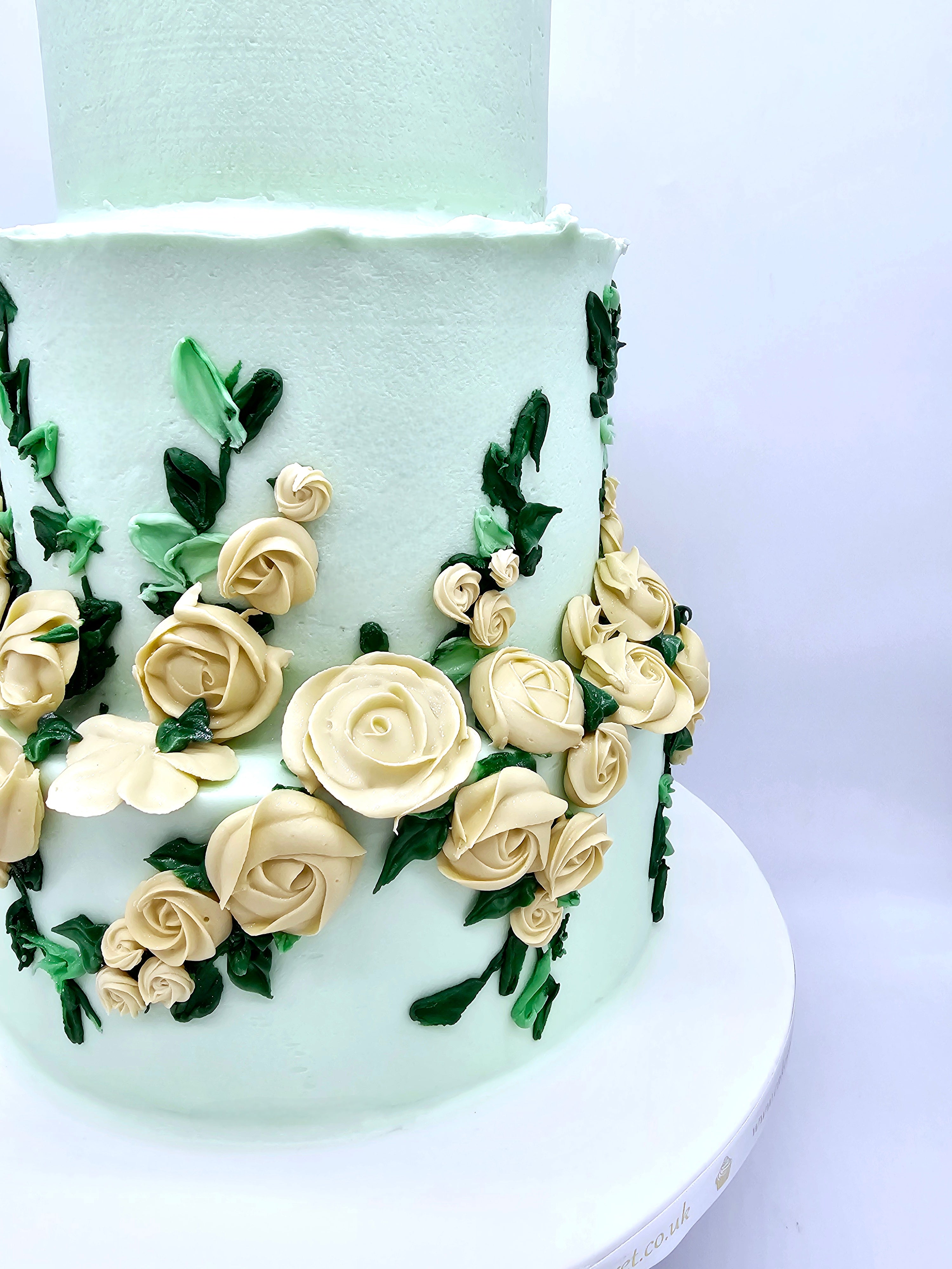 Floral Grace Wedding Cake - Cake Secret