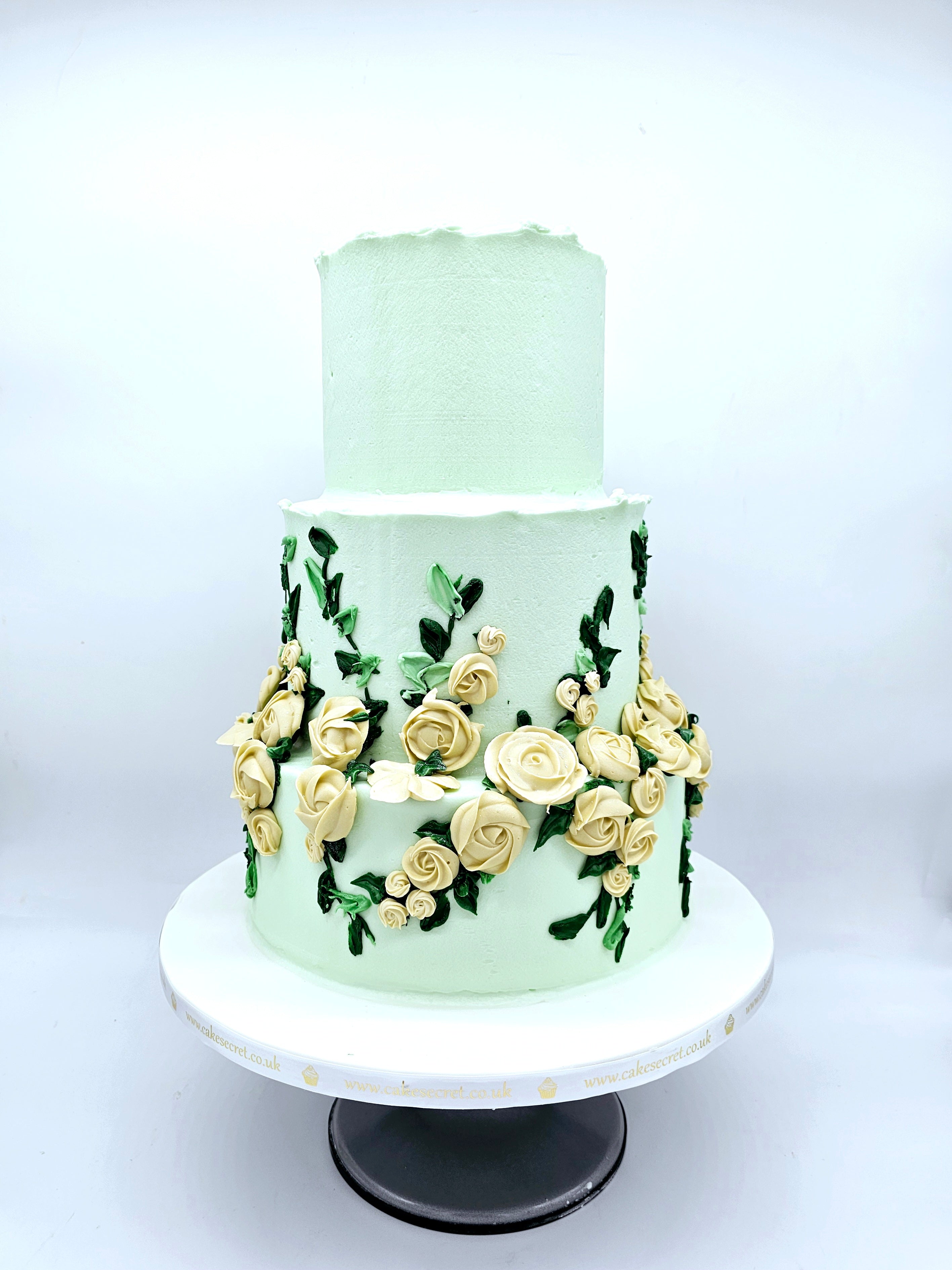 Floral Grace Wedding Cake - Cake Secret