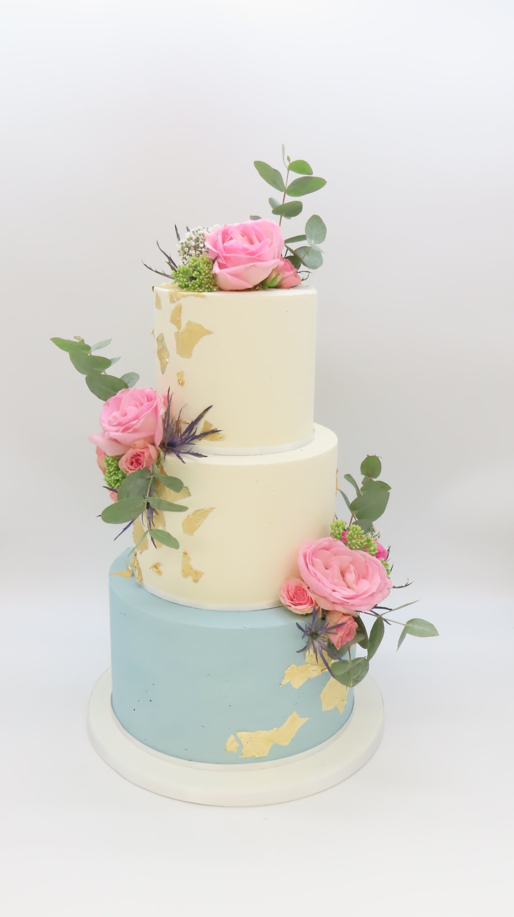Gilded Garden Wedding Cake - Cake Secret