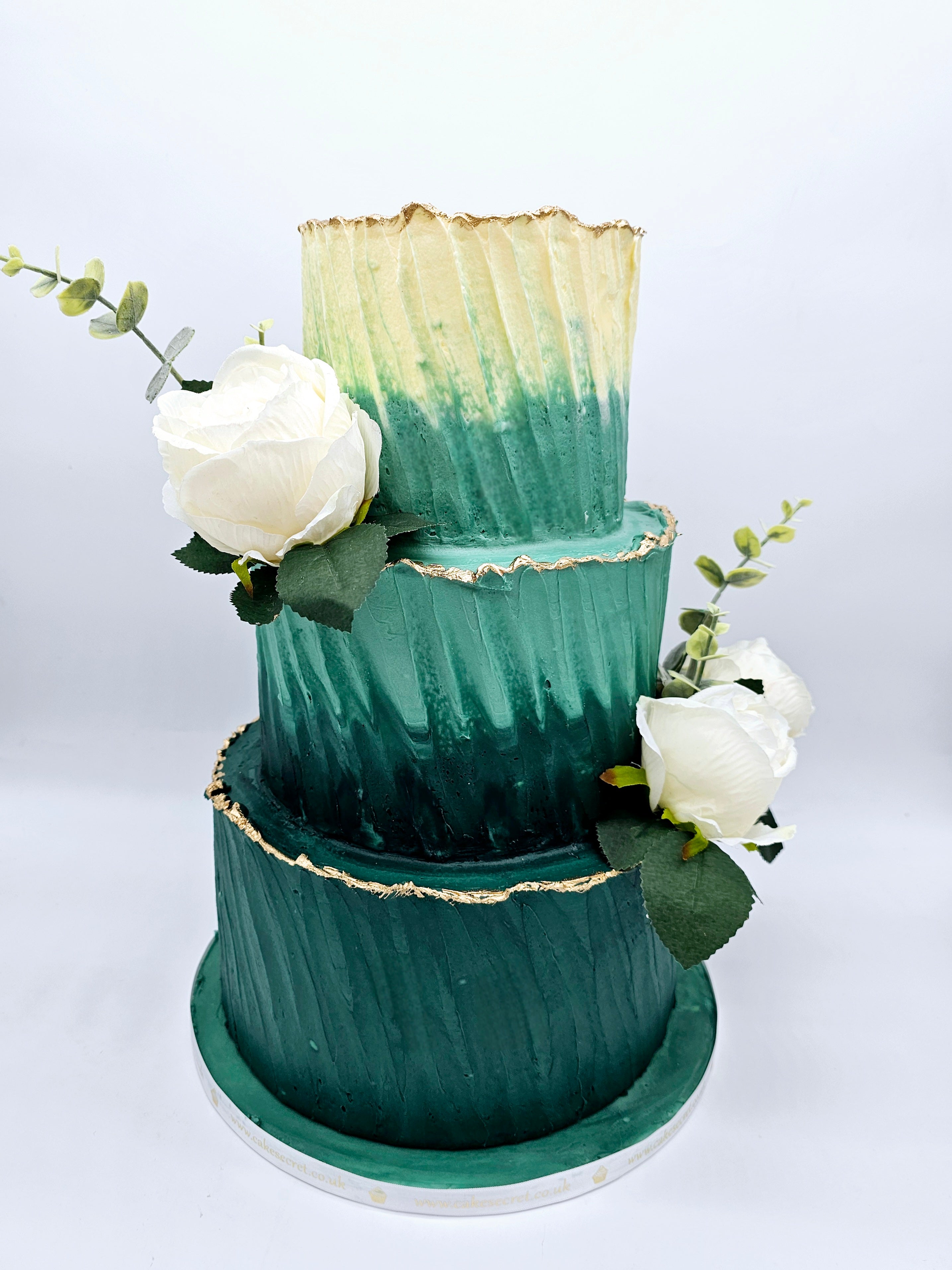 Ombre Bliss Buttercream Wedding Cake - Cake Secret