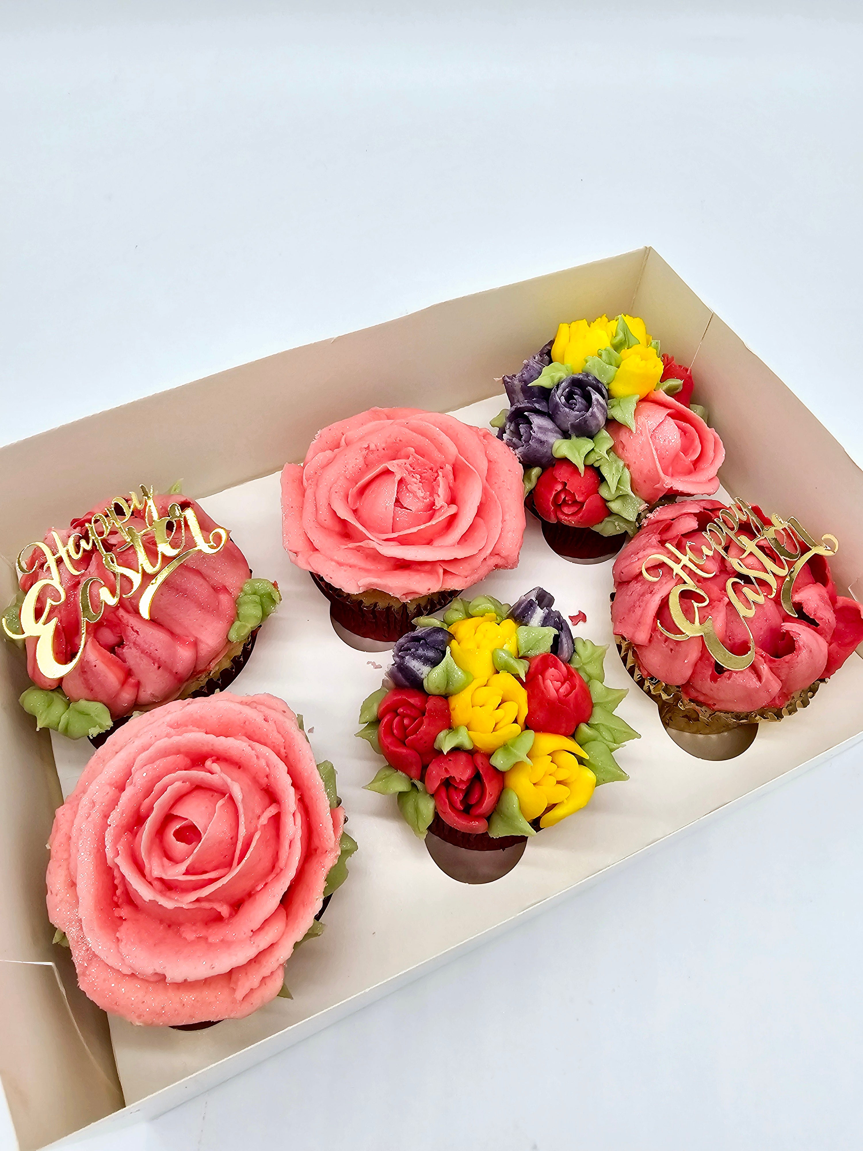 Easter Bloom Buttercream Cupcakes - Cake Secret