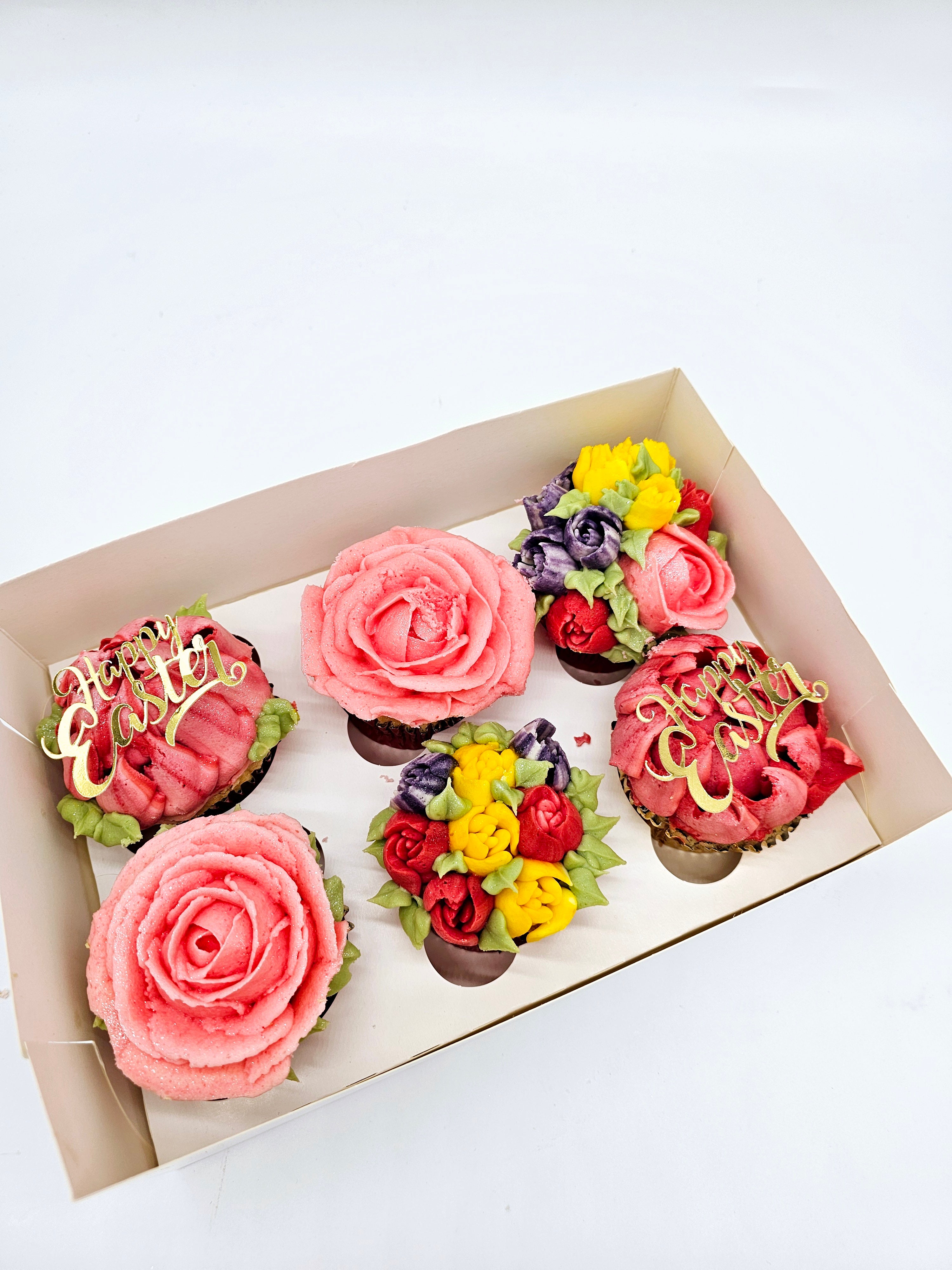 Easter Bloom Buttercream Cupcakes - Cake Secret