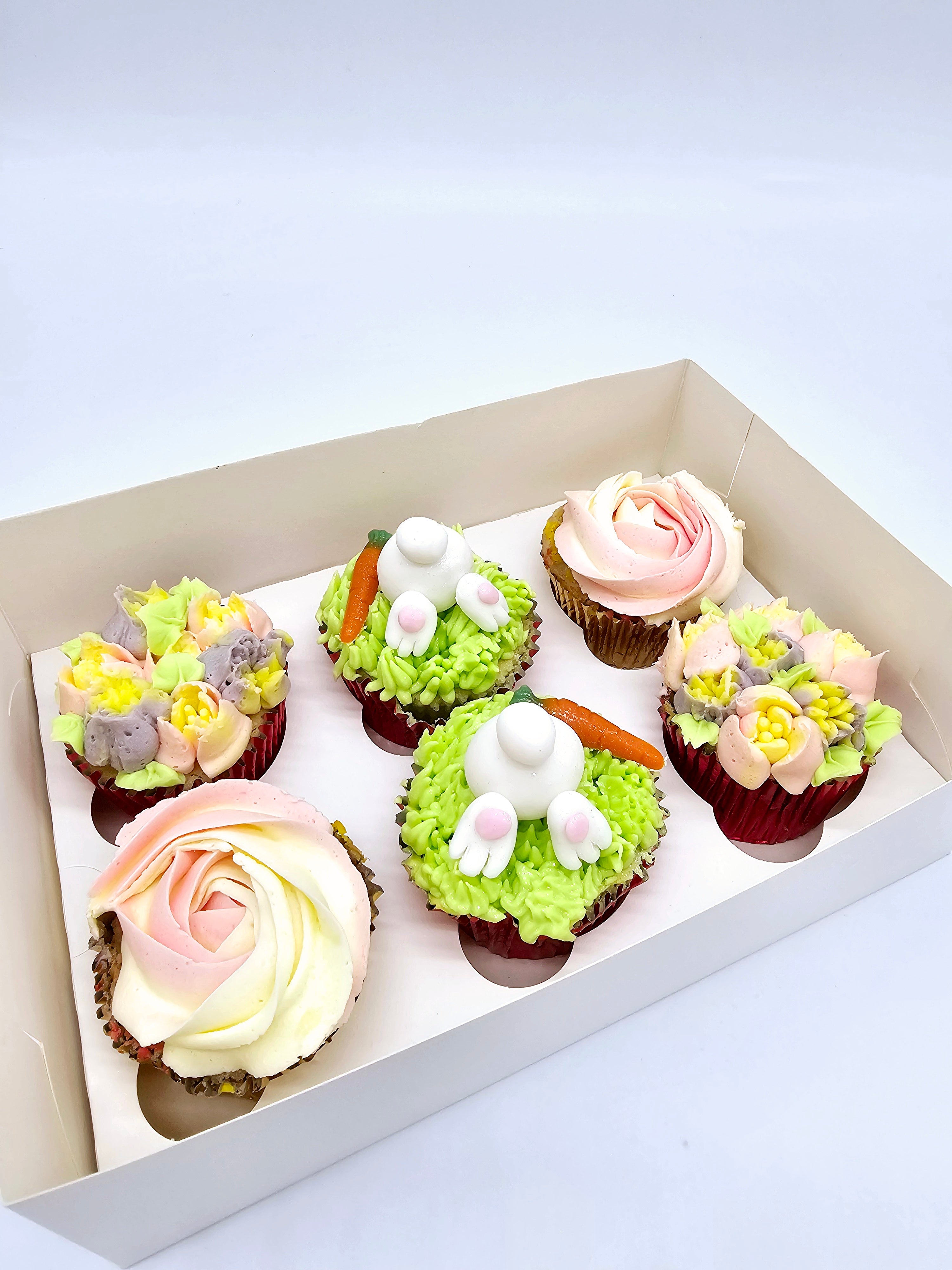 Easter Bunny Bum Cupcake Delights - Cake Secret