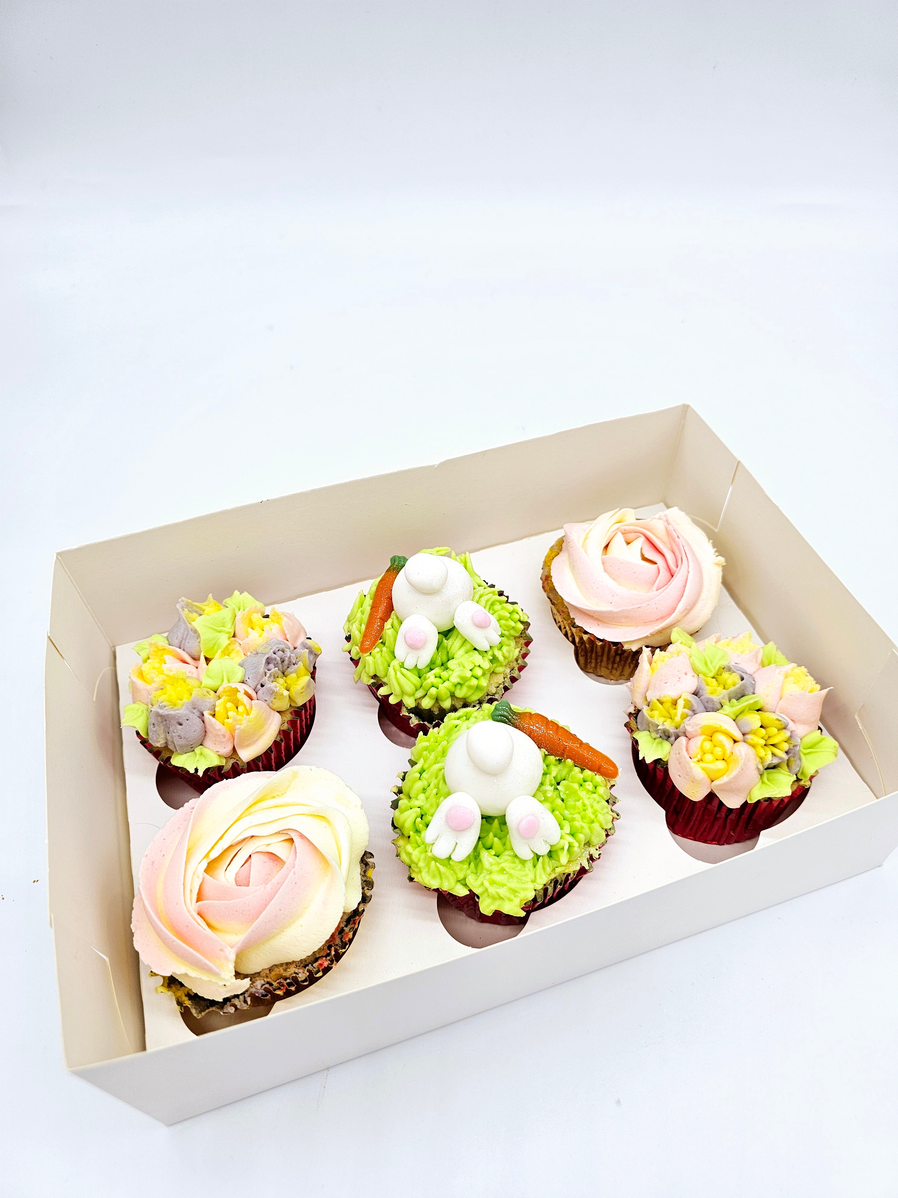 Easter Bunny Bum Cupcake Delights - Cake Secret