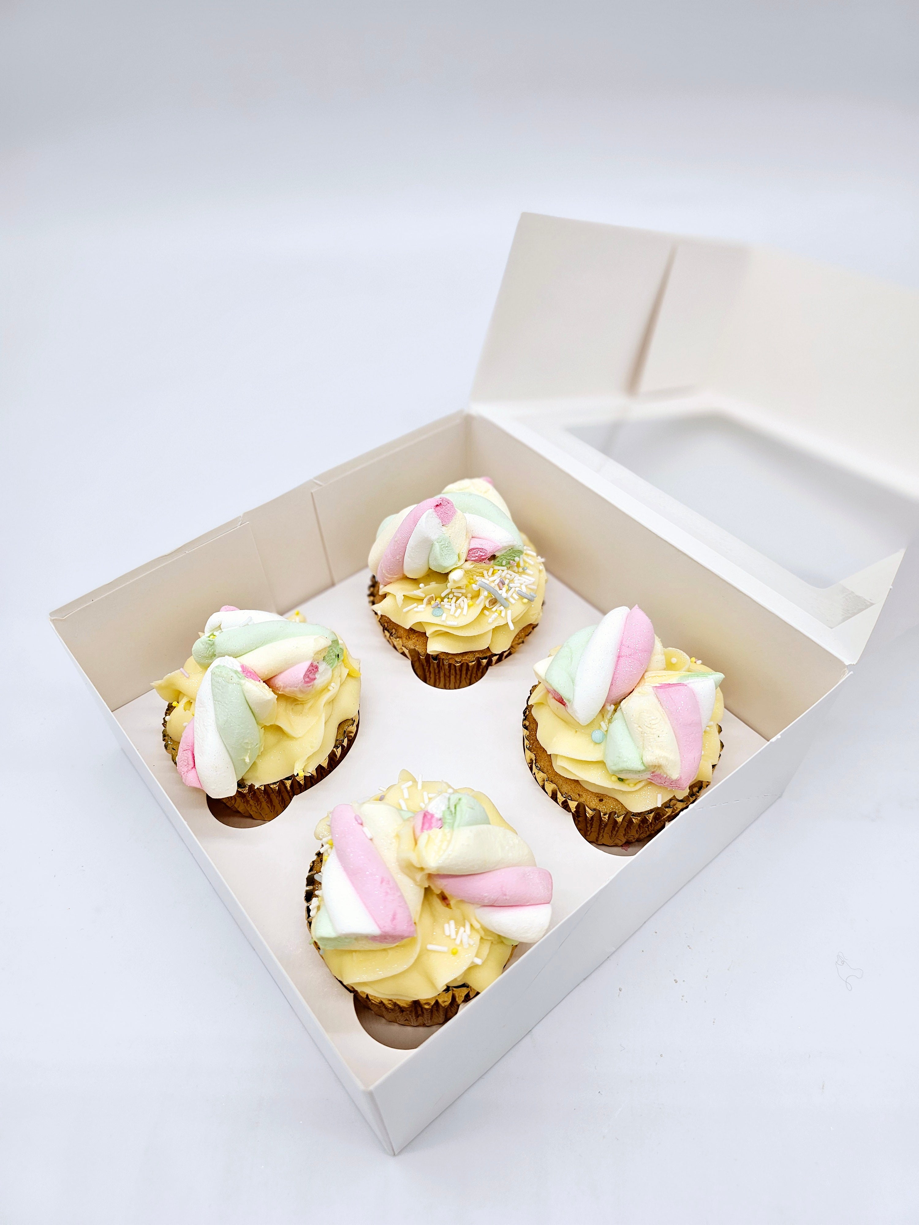 Melt-in-Your-Mouth Marshmallow Delight Cupcakes - Cake Secret