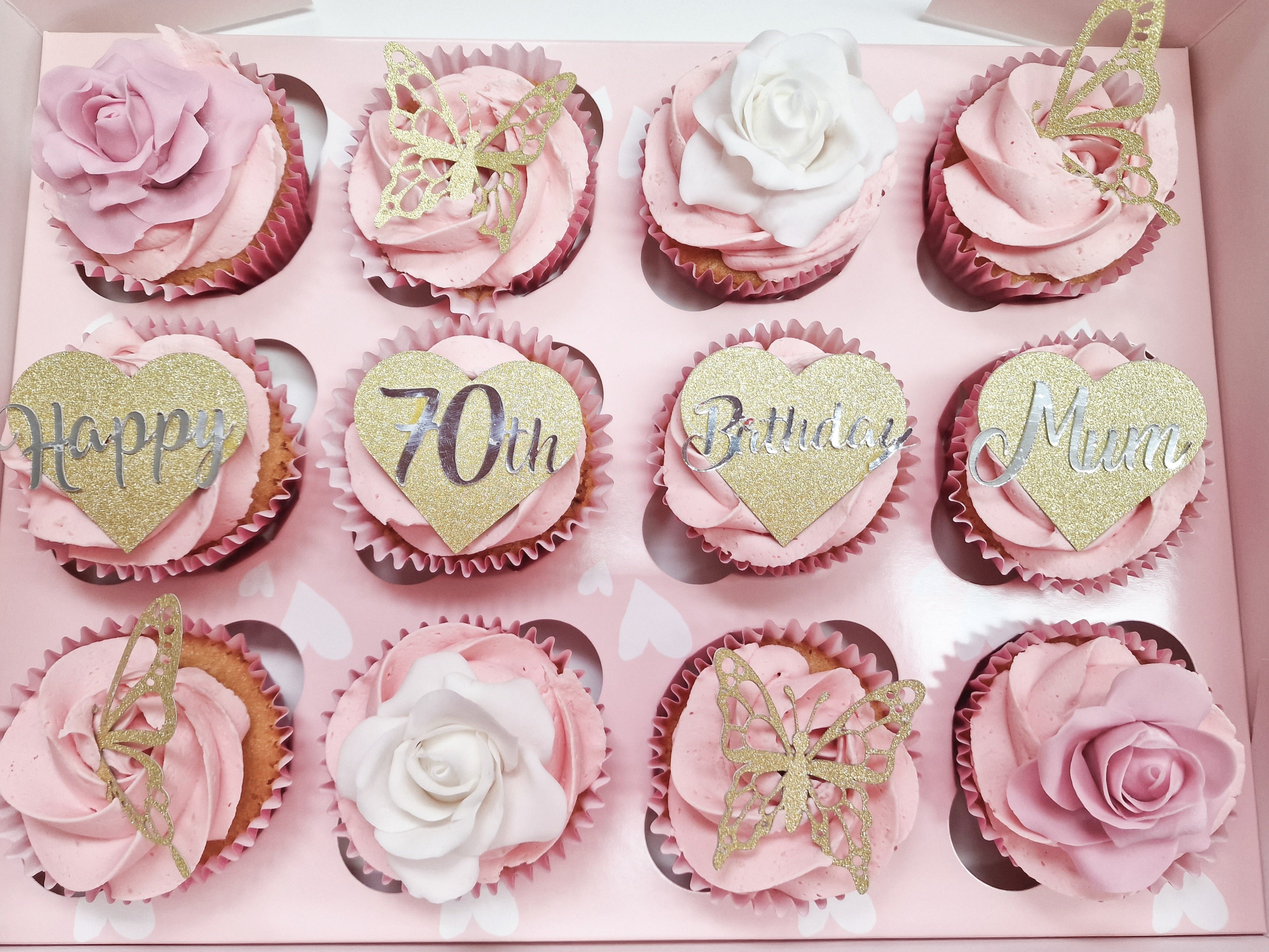 Eggless Sweet Symphony Cupcakes - Cake Secret