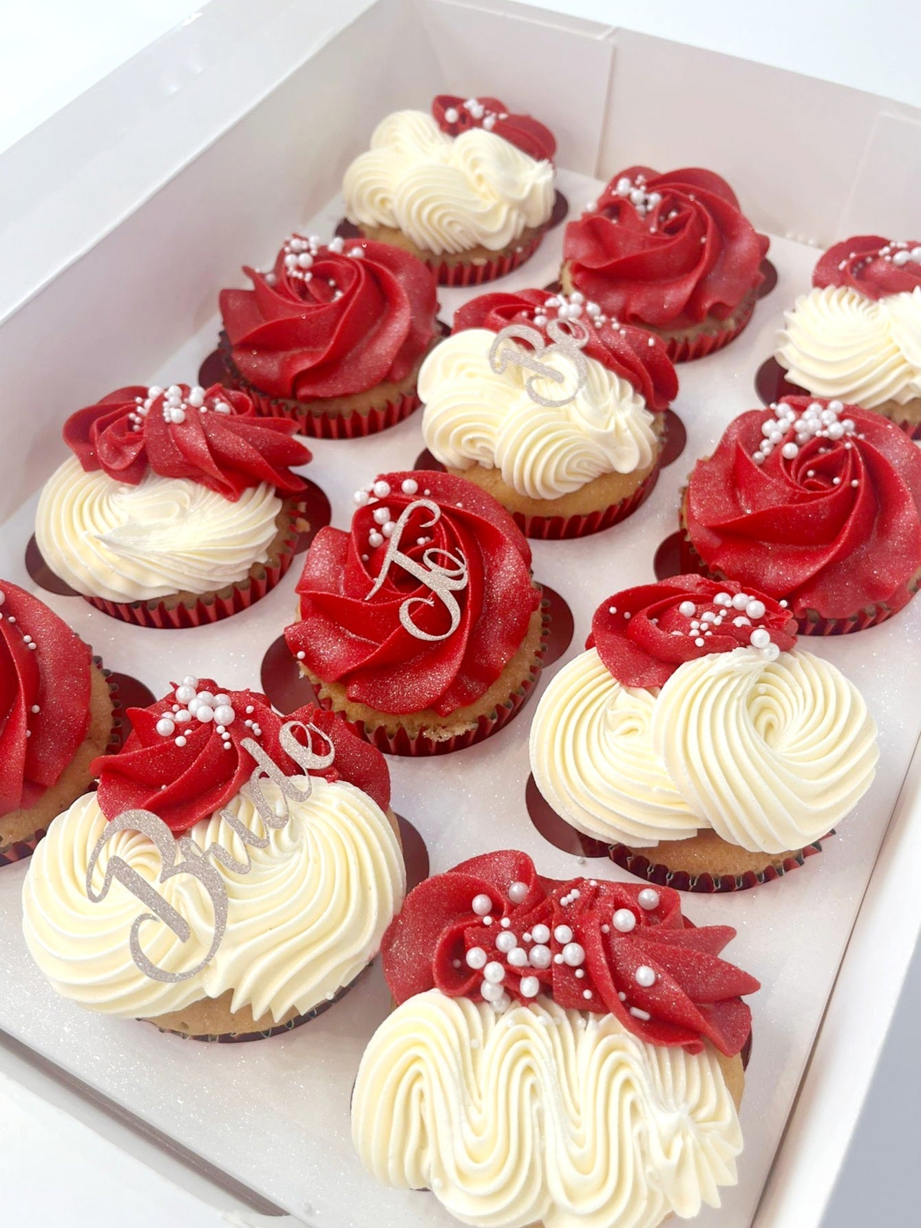 Gluten-Free Bridal Bliss Cupcakes With Elegant Buttercream Swirls - Cake Secret