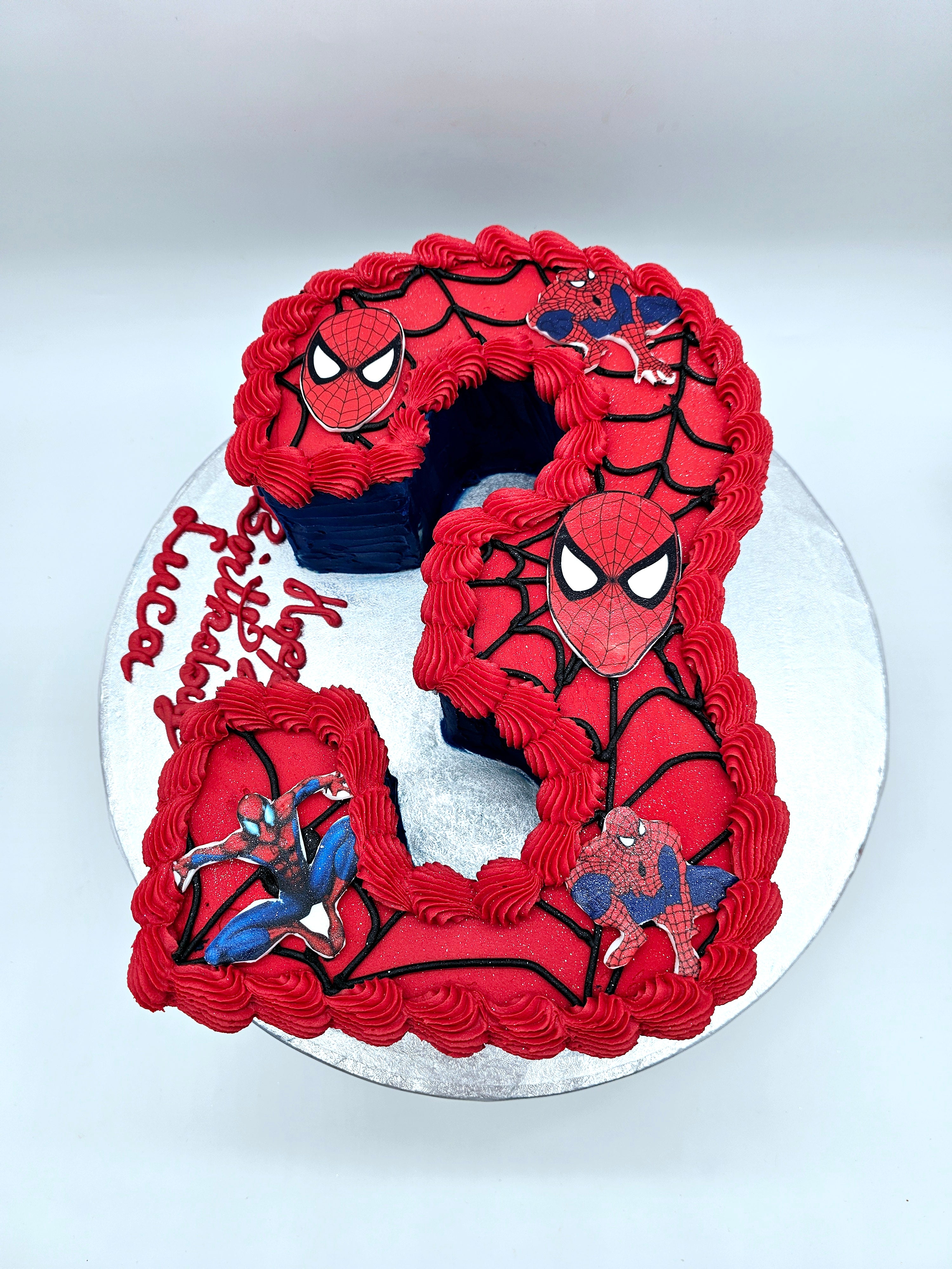 Spider-Man Birthday Cake - Cake Secret